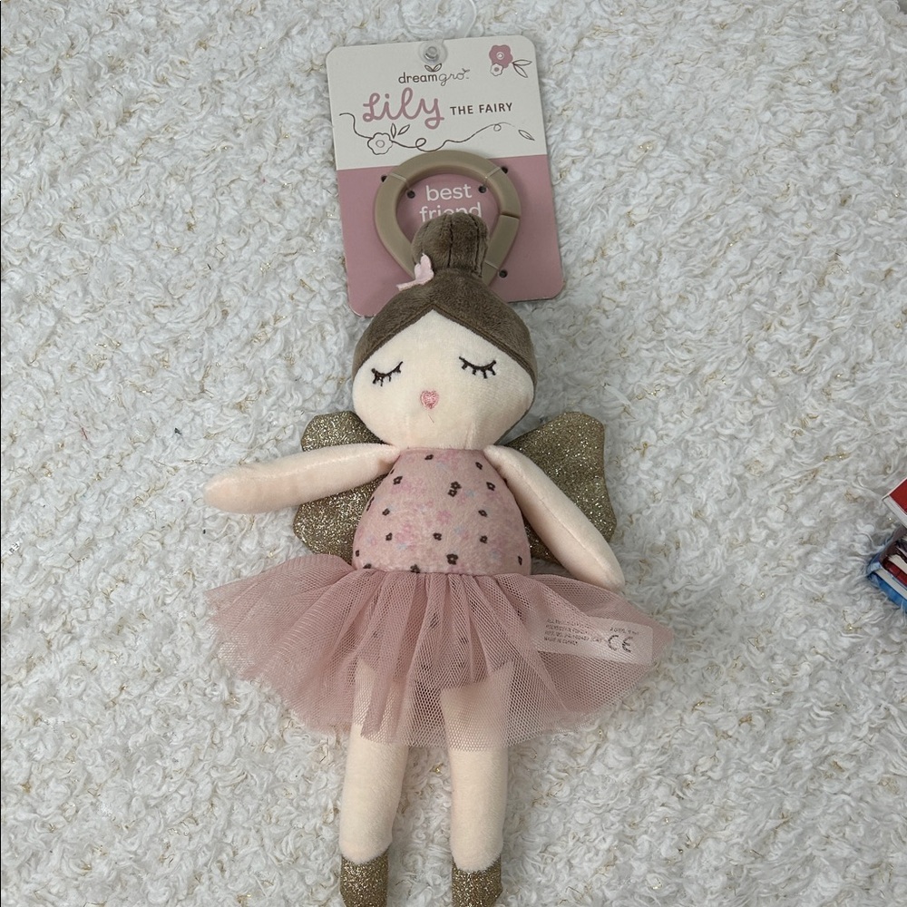 Fairy Doll with Pink and Gold Details - Picture 2 of 5
